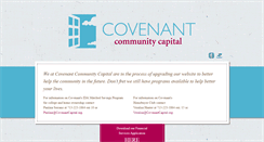 Desktop Screenshot of covenantcapital.org